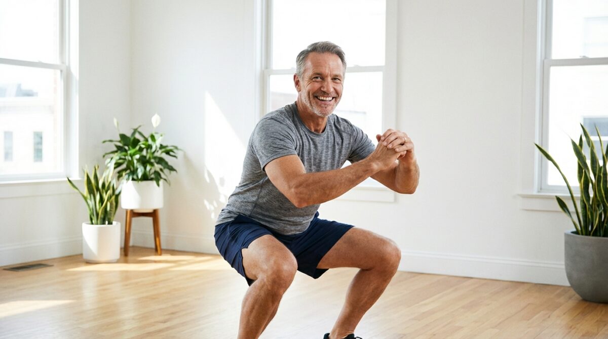 ein erfahrener personal trainer erklärt, warum körpergewichtsübungen ab 50 effektiver und gesünder sind als die nutzung von fitnessgeräten.